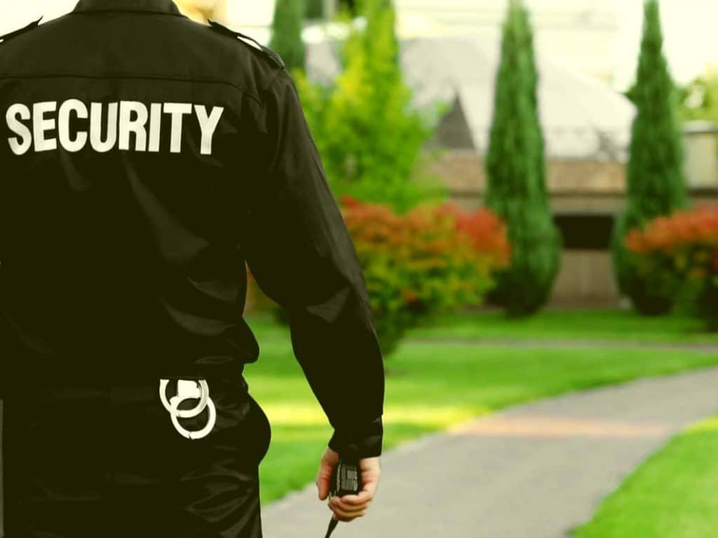 What is a security guard?