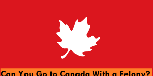 Can You Go to Canada With a Felony Conviction on your Record?
